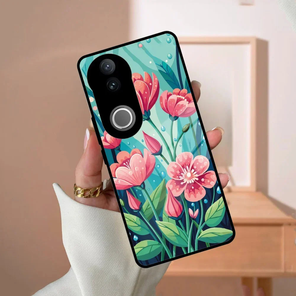 Tears of Spring Glass Case Cover For Vivo - ShopOnCliQ