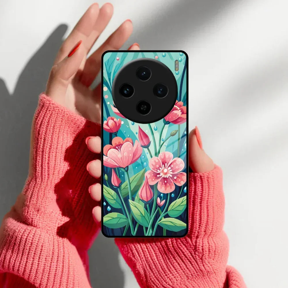 Tears of Spring Glass Case Cover For Vivo - ShopOnCliQ