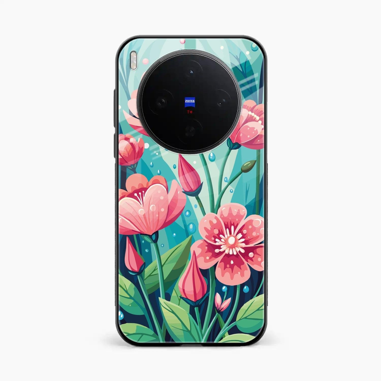 Tears of Spring Glass Case Cover For Vivo X300 5G