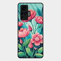 Tears of Spring Glass Case Cover For Vivo X50 Pro 5G