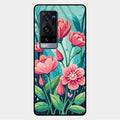 Tears of Spring Glass Case Cover For Vivo X60 Pro Plus 5G