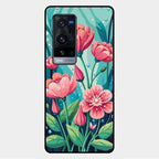 Tears of Spring Glass Case Cover For Vivo X60 Pro Plus 5G
