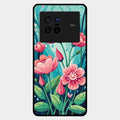 Tears of Spring Glass Case Cover For Vivo X80 5G