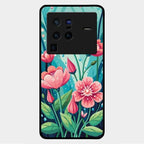 Tears of Spring Glass Case Cover For Vivo X80 Pro 5G