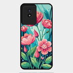 Tears of Spring Glass Case Cover For Vivo Y02T