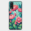 Tears of Spring Glass Case Cover For Vivo Y12G