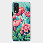 Tears of Spring Glass Case Cover For Vivo Y12G