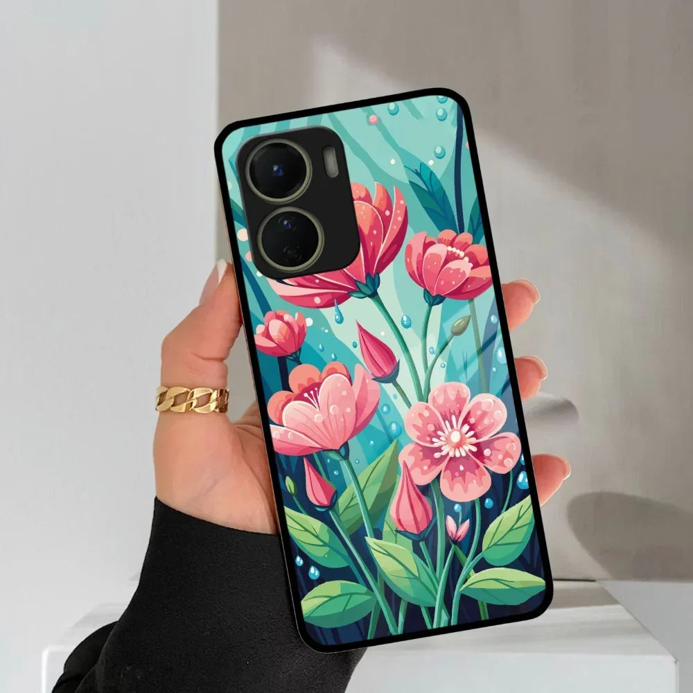Tears of Spring Glass Case Cover For Vivo - ShopOnCliQ