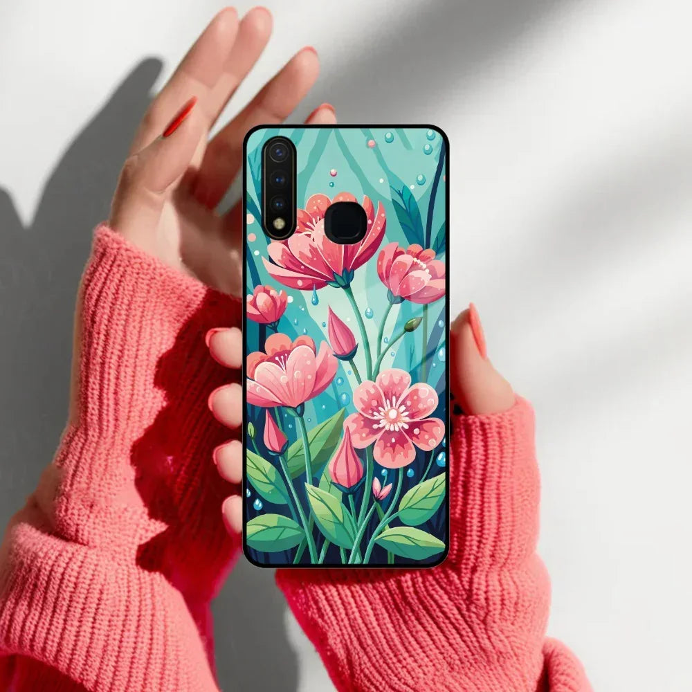 Tears of Spring Glass Case Cover For Vivo - ShopOnCliQ