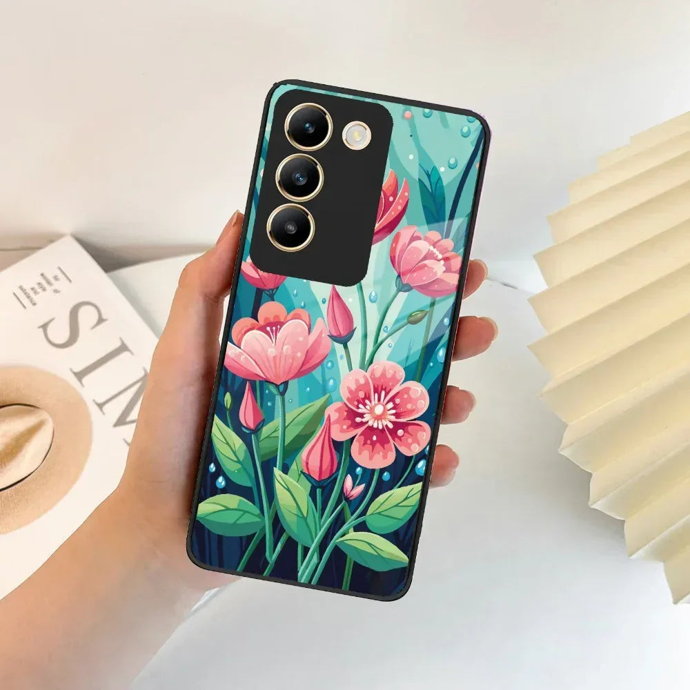 Tears of Spring Glass Case Cover For Vivo - ShopOnCliQ