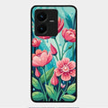 Tears of Spring Glass Case Cover For Vivo Y22