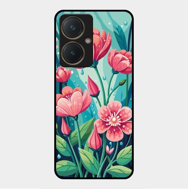 Tears of Spring Glass Case Cover For Vivo Y27