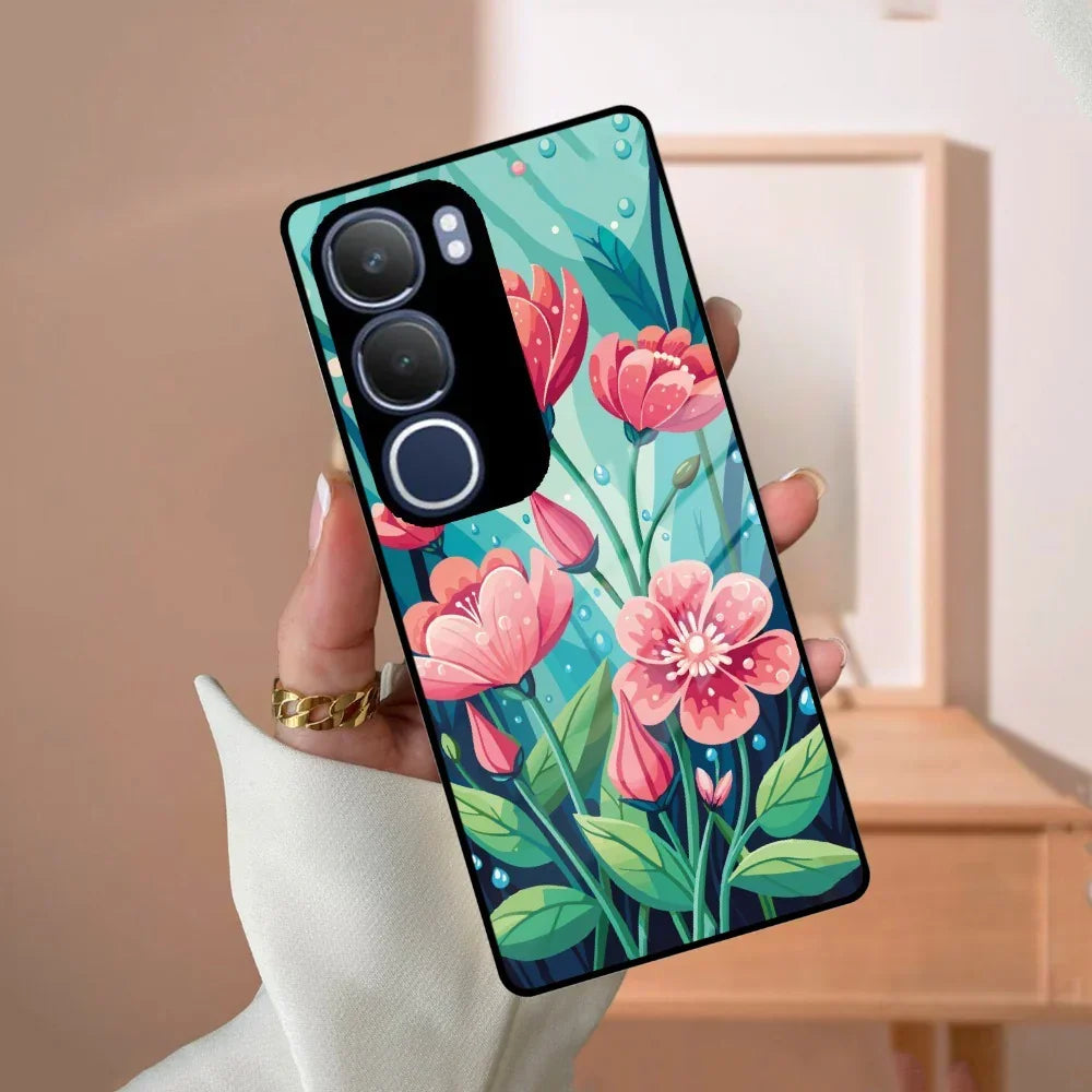 Tears of Spring Glass Case Cover For Vivo - ShopOnCliQ