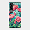 Tears of Spring Glass Case Cover For Vivo Y300 5G