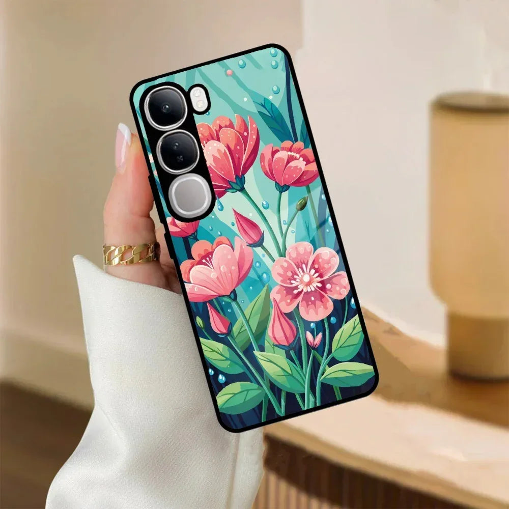Tears of Spring Glass Case Cover For Vivo - ShopOnCliQ