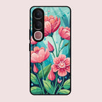 Tears of Spring Glass Case Cover For Vivo Y31 5G