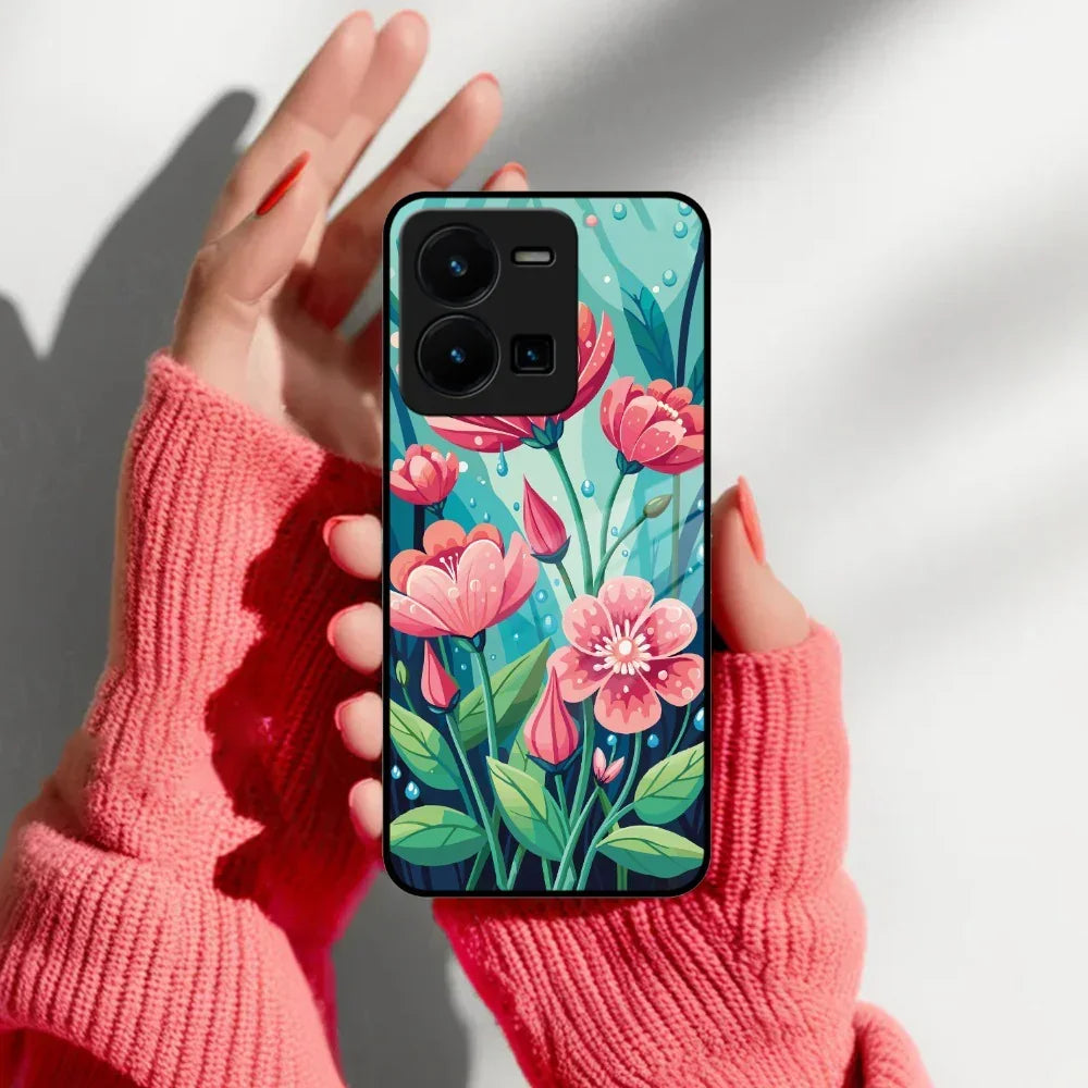 Tears of Spring Glass Case Cover For Vivo - ShopOnCliQ