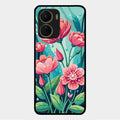 Tears of Spring Glass Case Cover For Vivo Y56 5G