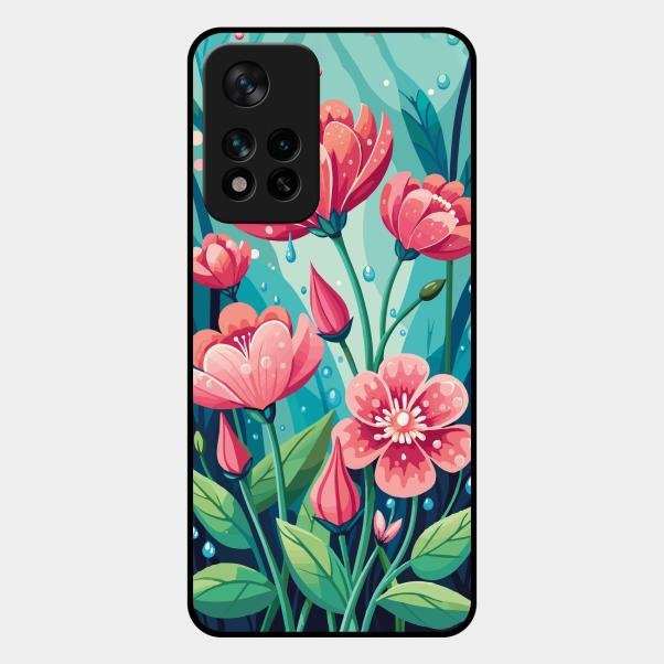 Tears of Spring Glass Case Cover For Xiaomi 11I 5G