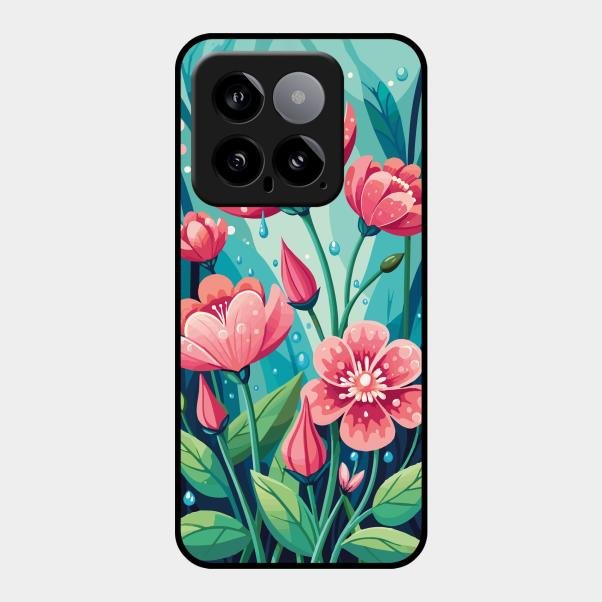 Tears of Spring Glass Case Cover For Xiaomi 14 5G