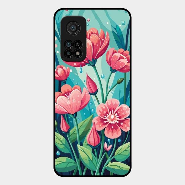Tears of Spring Glass Case Cover For Xiaomi Mi 10T Pro 5G