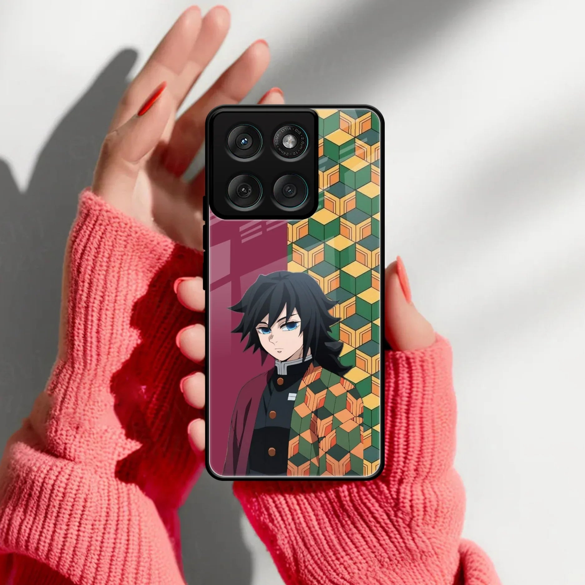 The Calm One Glass Case Cover For Motorola - ShopOnCliQ