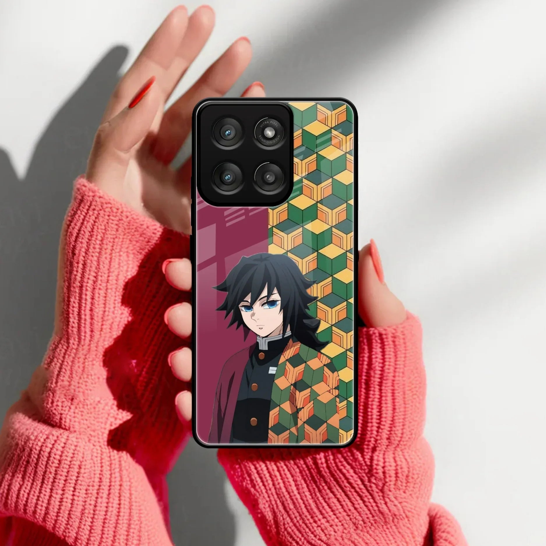 The Calm One Glass Case Cover For Motorola - ShopOnCliQ