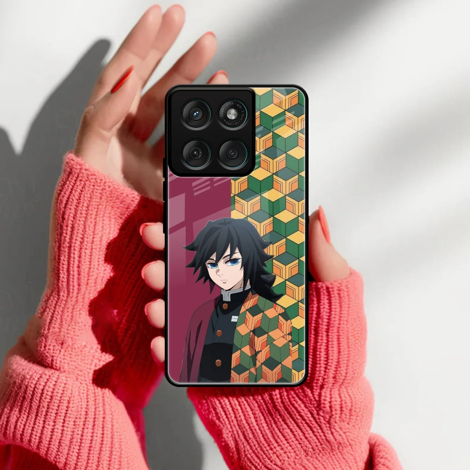 The Calm One Glass Case Cover For Motorola - ShopOnCliQ