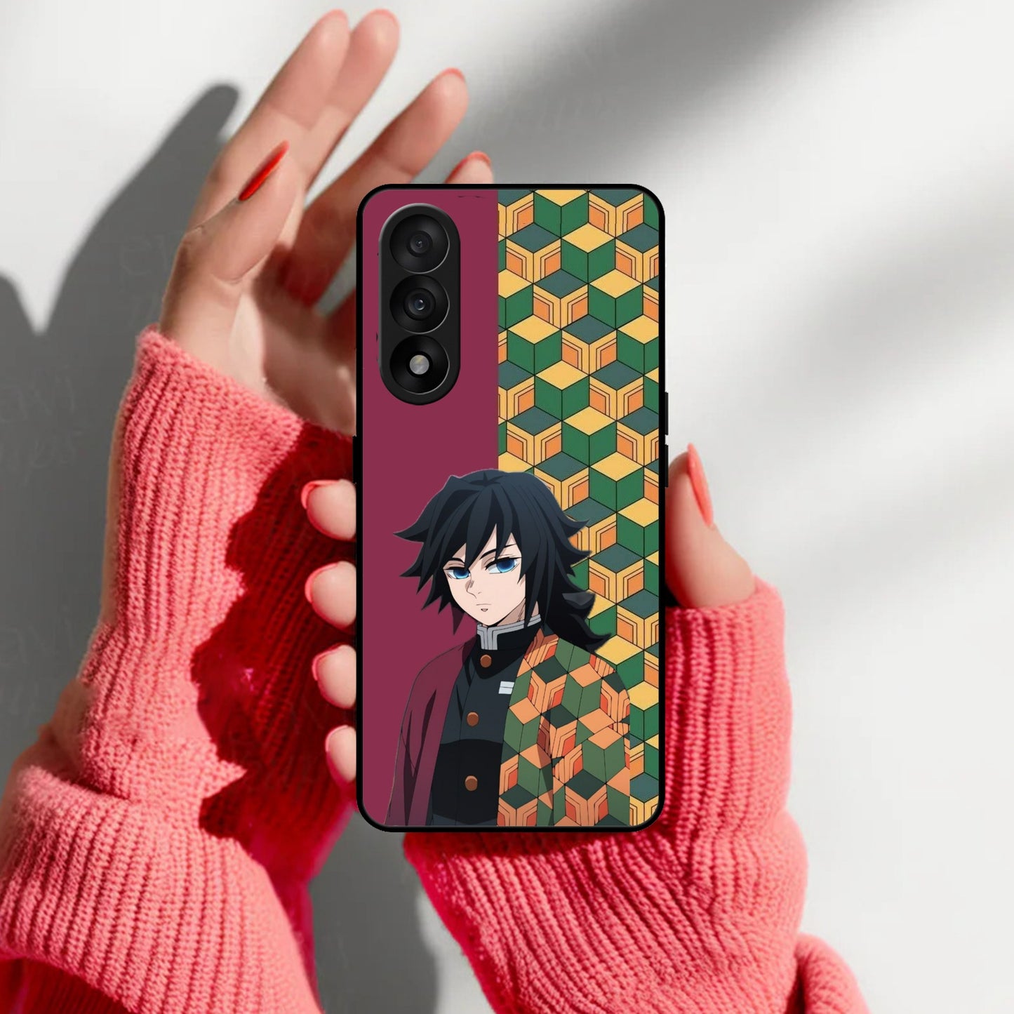 The Calm One Glass Case Cover For OnePlus