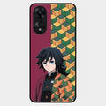 The Calm One Glass Case Cover For Oppo A78 5G