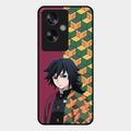 The Calm One Glass Case Cover For Oppo A79 5G