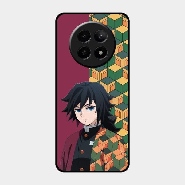 The Calm One Glass Case Cover For Realme C65 5G