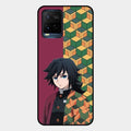 The Calm One Glass Case Cover For Vivo T1X