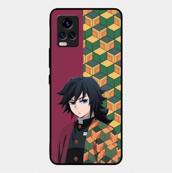 The Calm One Glass Case Cover For Vivo V20 2021