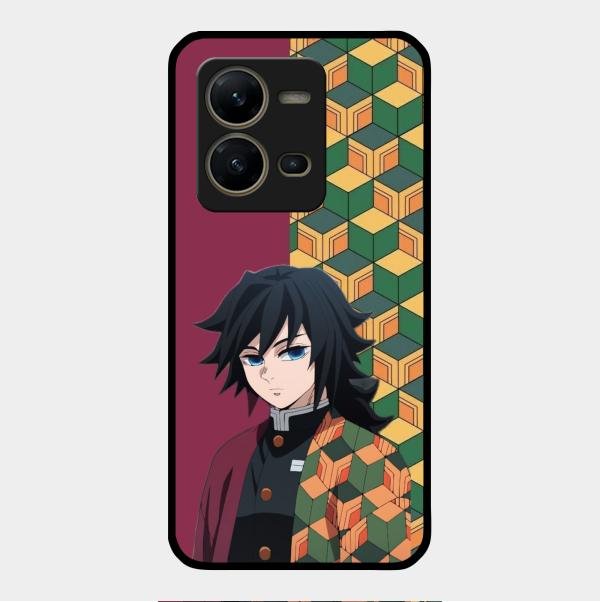 The Calm One Glass Case Cover For Vivo V25 5G