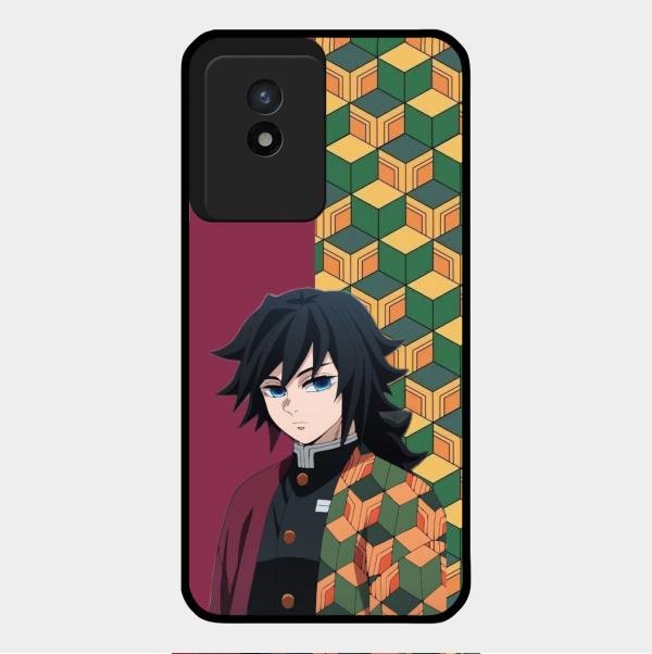 The Calm One Glass Case Cover For Vivo Y02T
