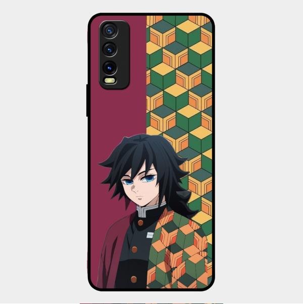 The Calm One Glass Case Cover For Vivo Y12G