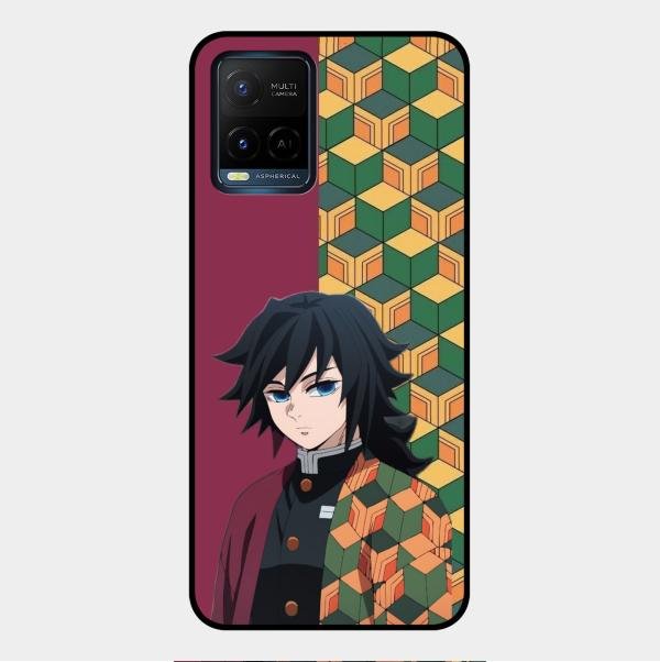 The Calm One Glass Case Cover For Vivo Y21T