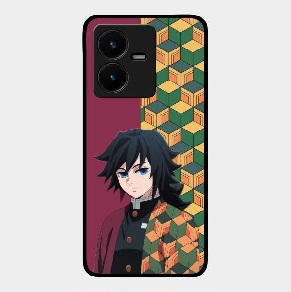 The Calm One Glass Case Cover For Vivo Y22