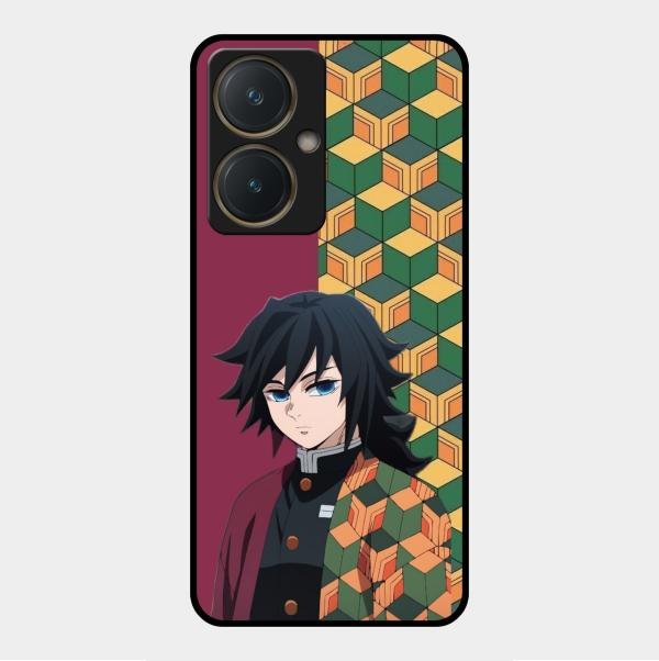 The Calm One Glass Case Cover For Vivo Y27