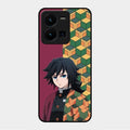 The Calm One Glass Case Cover For Vivo Y35