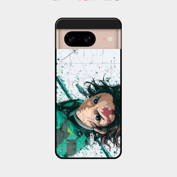 The Gentle Slayer Glass Case Cover For Google Pixel 8 5G