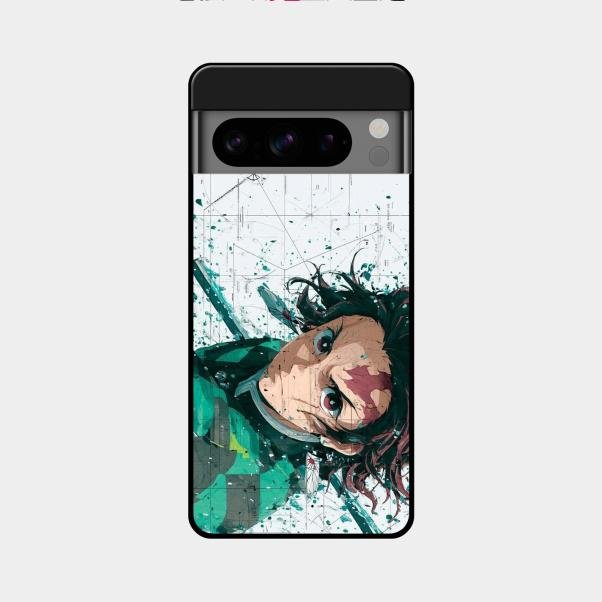 The Gentle Slayer Glass Case Cover For Google Pixel 8 Pro 5G