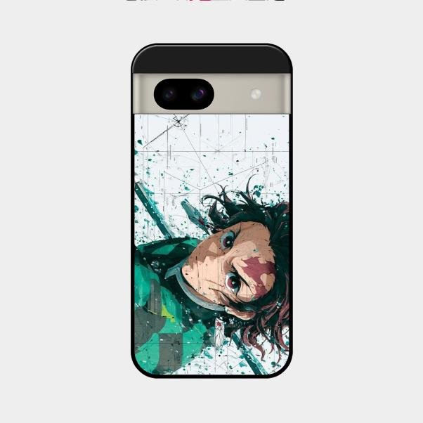 The Gentle Slayer Glass Case Cover For Google Pixel 8A 5G