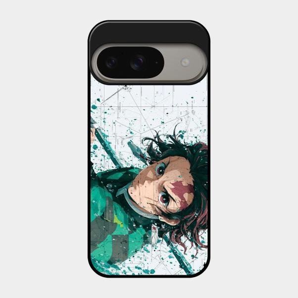 The Gentle Slayer Glass Case Cover For Google Pixel 9 5G