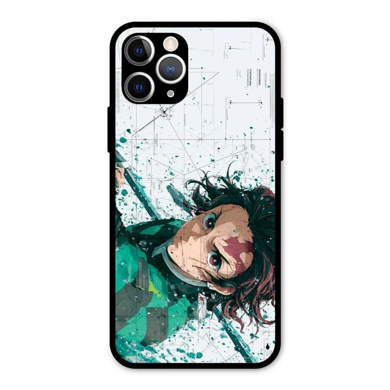 The Gentle Slayer Glass Case Cover For iPhone 11 Pro