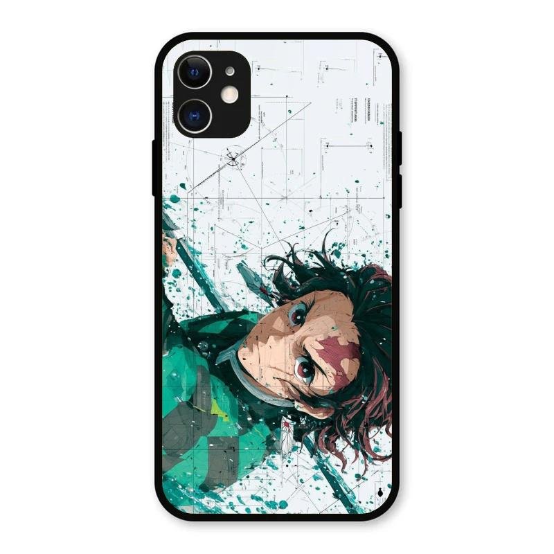 The Gentle Slayer Glass Case Cover For iPhone 11