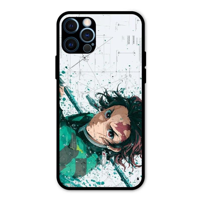 The Gentle Slayer Glass Case Cover For iPhone 12 Pro