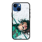 The Gentle Slayer Glass Case Cover For iPhone 13 mini