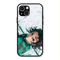 The Gentle Slayer Glass Case Cover For iPhone 13